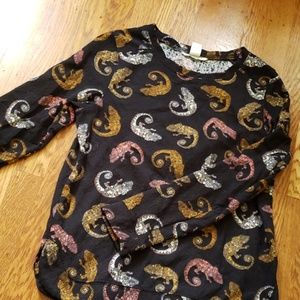 Chameleon Print Shirt